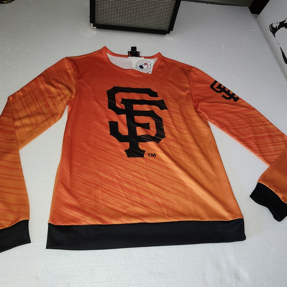 San Francisco Giants Orange Crewneck Sweater - Men's